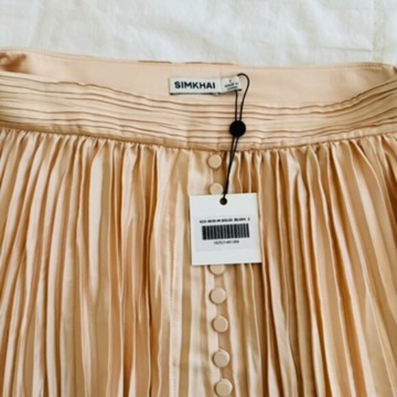 NWT SIMKHAI Dulce Skirt - BLUSH / 2 - Picture 7 of 15